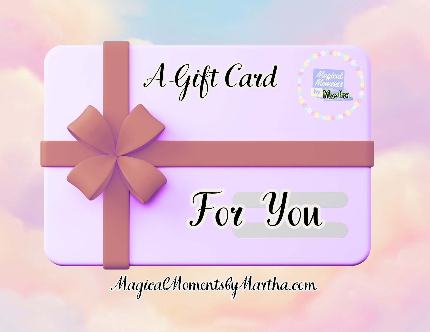 Gift Card - Magical Moments by Martha